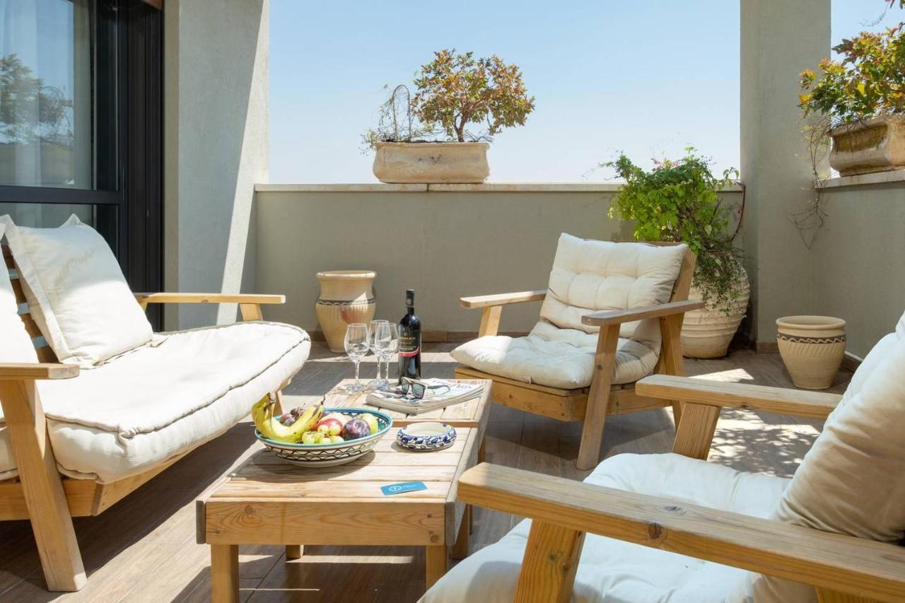 Sophisticated 3Br Penthouse In Jaffa'S Market 特拉维夫 外观 照片